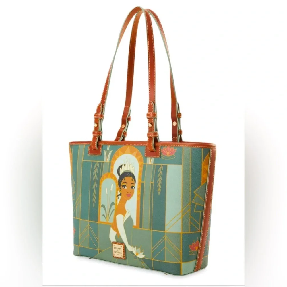 💫Disney Dooney & Bourke Tiana Tote- Collectible 4 Disney fans & Enthusiasts 👸🏽 🐸